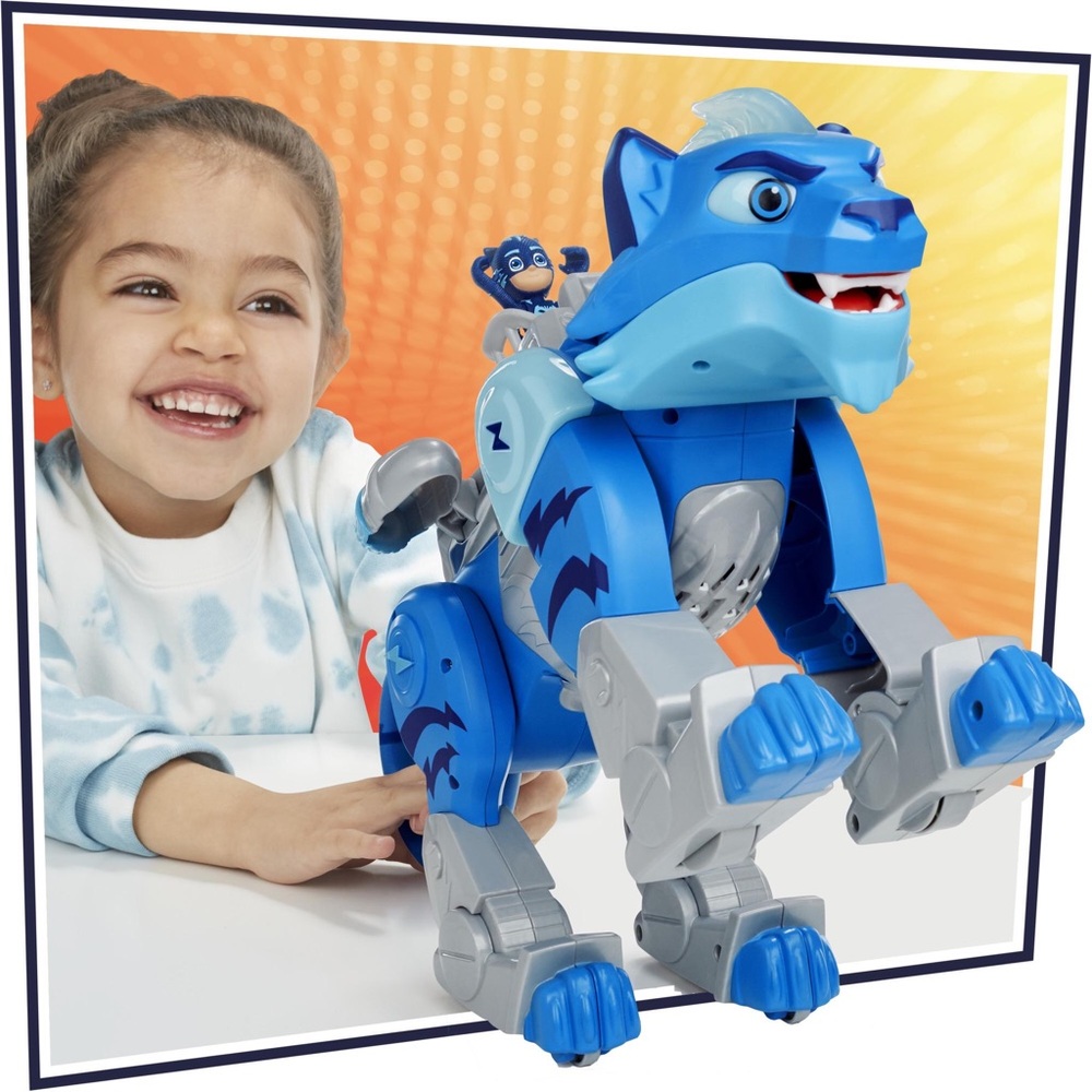 PJ Masks Animal Power Charge and Roar Power Cat Preschool Toy